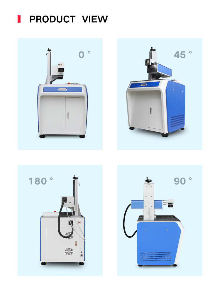 China 3W 5W 8W 10W UV Laser Marking Machine For Plastic Glass Marking ...